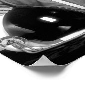 Astronaut John Glenn Poster (Ecke)