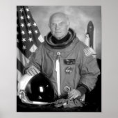 Astronaut John Glenn Poster (Vorne)