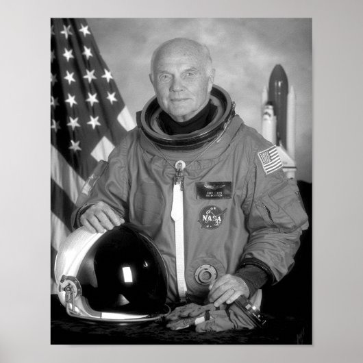 Astronaut John Glenn Poster (Vorne)