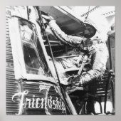 Astronaut John Glenn tritt Freundschaft ein 7 Poster (Vorne)