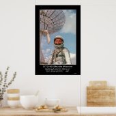 Astronaut John H. Glenn Jr. Poster (Küche)
