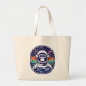 Astronaut Jumbo Stoffbeutel (Vorne)