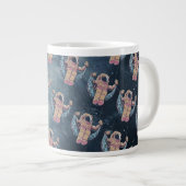 Astronaut Jumbo-Tasse (Vorderseite Rechts)