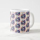 Astronaut Jumbo-Tasse (Vorderseite Rechts)
