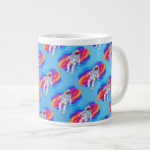 Astronaut Jumbo-Tasse (Vorderseite Rechts)