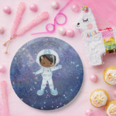 Astronaut-Junge Outer Space Pappteller (Party)