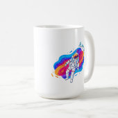 Astronaut Kaffeetasse (VorderseiteRechts)
