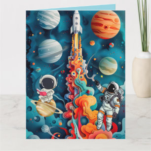 Astronaut Karte