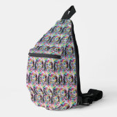 Astronaut Katze Crossbody Bag (Rechte Ecke)