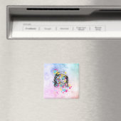 Astronaut Katze Magnet (In Situ (Geschirrspüler))