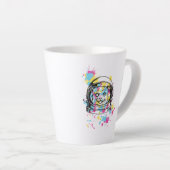 Astronaut Katze Milchtasse (Rechte Ecke)