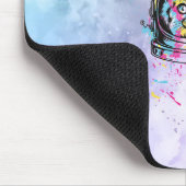 Astronaut Katze Mousepad (Ecke)