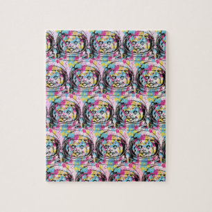 Astronaut Katze Puzzle