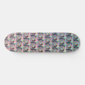 Astronaut Katze Skateboard (Horizontal)