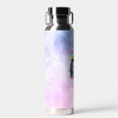 Astronaut Katze Trinkflasche (Vorne)