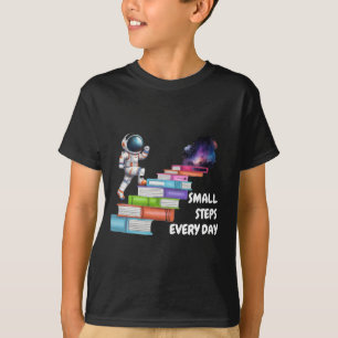 Astronaut Kleine Schritte Galaxie T-Shirt