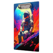 Astronaut Klemmbrett (Links)