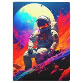 Astronaut Klemmbrett (Rückseite)