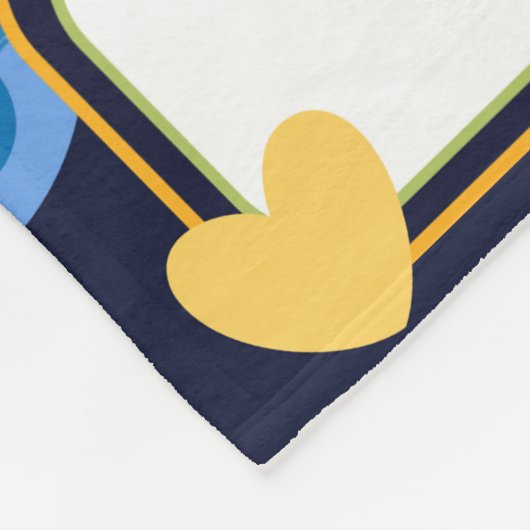 Astronaut Koala Cartoon Print Fleecedecke (Ecke)