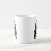 Astronaut-Kontrolle Kaffeetasse (Mittel)