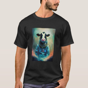 Astronaut Kuh Weltraum Kuh für Männer Frauen Kinde T-Shirt