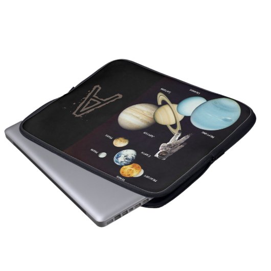 Astronaut Laptopschutzhülle (Vorne Knopf)