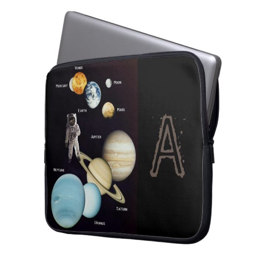 Astronaut Laptopschutzhülle (Vorderseite Links)