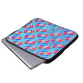 Astronaut Laptopschutzhülle (Vorne Knopf)