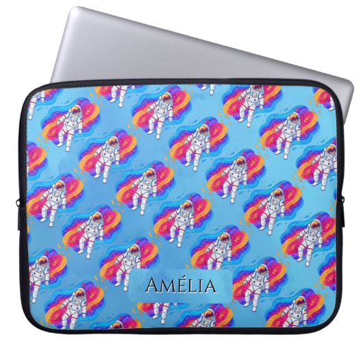Astronaut Laptopschutzhülle (Vorderseite)