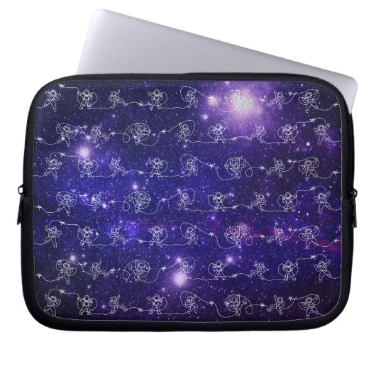 Astronaut Laptopschutzhülle (Vorderseite)