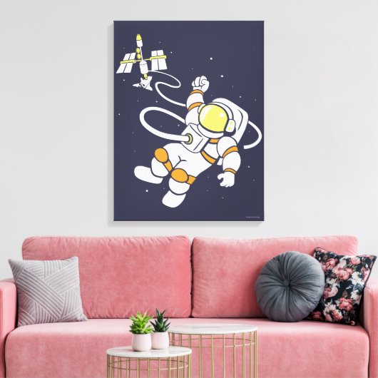 Astronaut Leinwanddruck (Insitu (Wohnzimmer))