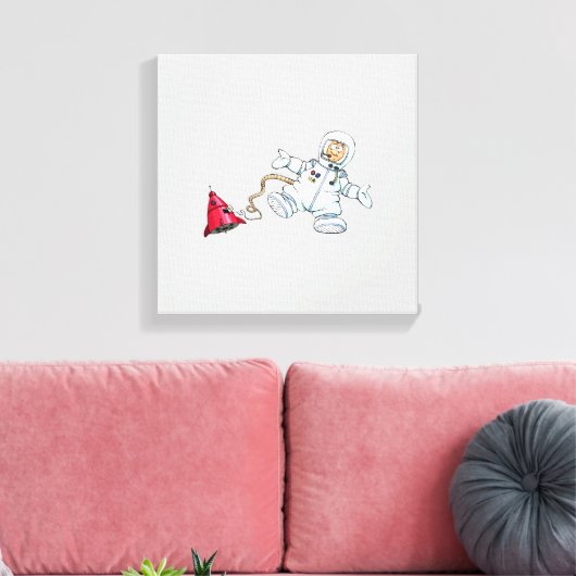 Astronaut Leinwanddruck (Insitu (Wohnzimmer))