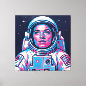 ASTRONAUT LEINWANDDRUCK (Vorderseite)