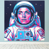 ASTRONAUT LEINWANDDRUCK (Insitu (Holzboden))