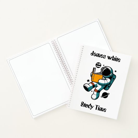 Astronaut lesen: Lernen ohne Gravitation Notizblock (Innenseite)