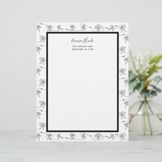 Astronaut Letterhead Briefbogen (Stehend Vorderseite)