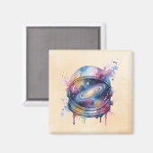 Astronaut Magnet (Vorderseite/Rückseite)