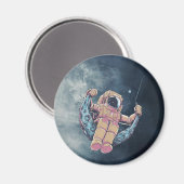 Astronaut Magnet (Vorderseite/Rückseite)