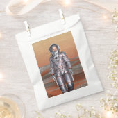 Astronaut Mars Space Explorer auf Alien Planet Geschenktütchen (Ausgeschnitten)