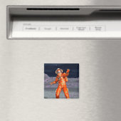 Astronaut Mars Space Explorer auf Alien Planet Magnet (In Situ (Geschirrspüler))