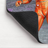 Astronaut Mars Space Explorer auf Alien Planet Mousepad (Ecke)