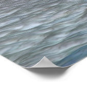 Astronaut Mars Space Explorer auf Alien Planet Poster (Ecke)