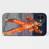 Astronaut Mars Weltraumforscher auf einem außerird Case-Mate iPhone Hülle (Rückseite (Horizontal))