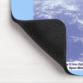 Astronaut McCandless freies Fliegen mit Jetpack Mousepad (Ecke)
