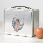 Astronaut Metall Brotdose (Beispiel)