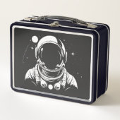 ASTRONAUT METALL BROTDOSE (Vorderseite)