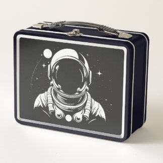 ASTRONAUT METALL BROTDOSE