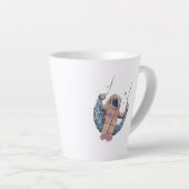 Astronaut Milchtasse (Rechte Ecke)