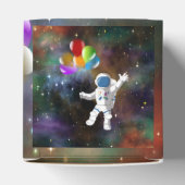 Astronaut mit Balloons Geschenkschachtel (Oben)