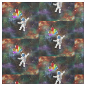 Astronaut mit Balloons Stoff (Muster)